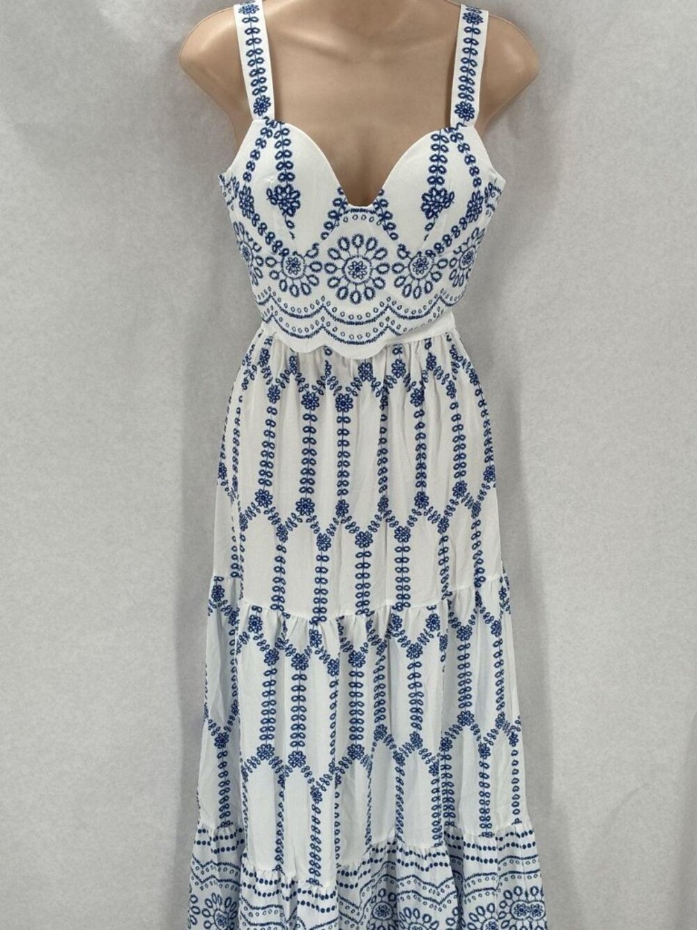 Commense 2 piece Floral Sleeveless Fit and Flare Skirt & Dress